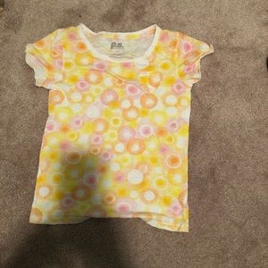 💚 5 for $15! 💚 Girls' Pink and Yellow Short Sleeve Tee